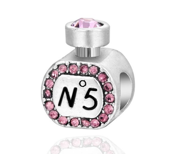 fits pandora original bracelets 20pcs silver charms beads perfume bottle crystal silver charms bead for women diy european necklace jewelry, Black
fits pandora original bracelets 20pcs silver charms beads perfume bottle crystal silver charms bead for women diy european necklace jewelry, Black