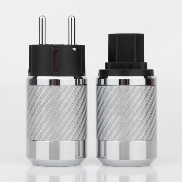 smart power plugs hifi carbon fiber rhodium plated pure copper eu ac plug iec female
smart power plugs hifi carbon fiber rhodium plated pure copper eu ac plug iec female