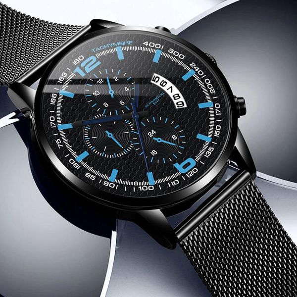 wristwatches simple 2021 luxury mens watches three eye steel band mesh strap business wristwatch date fashion male clock reloj hombre, Slivery;brown
wristwatches simple 2021 luxury mens watches three eye steel band mesh strap business wristwatch date fashion male clock reloj hombre, Slivery;brown