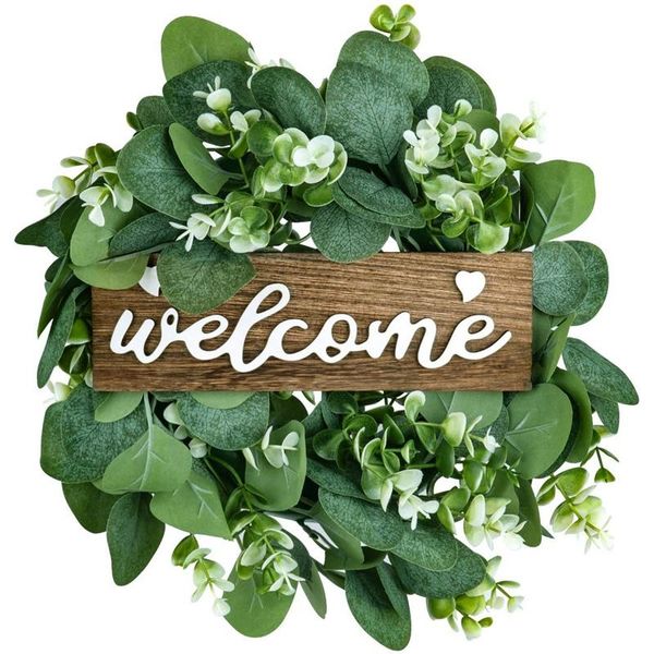 decorative flowers & wreaths welcome sign with front door porch decor,wood hanging for home wedding farmhouse outdoor decoration
decorative flowers & wreaths welcome sign with front door porch decor,wood hanging for home wedding farmhouse outdoor decoration