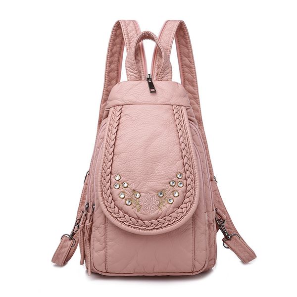 embroidery diamond small backpacks for girls pu leather multifunctional backpack female shoulder bag chest pack bagpack women l0
embroidery diamond small backpacks for girls pu leather multifunctional backpack female shoulder bag chest pack bagpack women l0