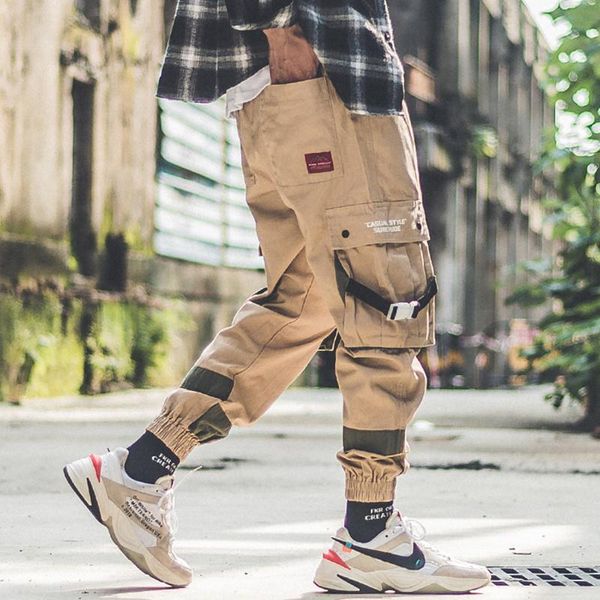 men's pants hip side pockets streetwear cargo multi joggers men sweatpants patchwork casual trousers cotton black
men's pants hip side pockets streetwear cargo multi joggers men sweatpants patchwork casual trousers cotton black