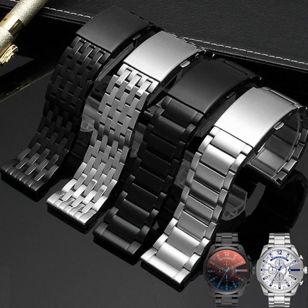 watch bands 22mm 24mm 26mm 28mm 30mm stainless steel strap for dz4316 dz7395 dz7305 men metal solid wrist band bracelet, Black;brown
watch bands 22mm 24mm 26mm 28mm 30mm stainless steel strap for dz4316 dz7395 dz7305 men metal solid wrist band bracelet, Black;brown