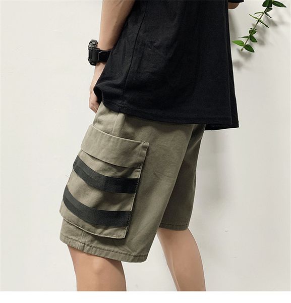 men's designer fashion mens short pants summer hip pop style overalls male casual quick drying cotton shorts, Black
men's designer fashion mens short pants summer hip pop style overalls male casual quick drying cotton shorts, Black