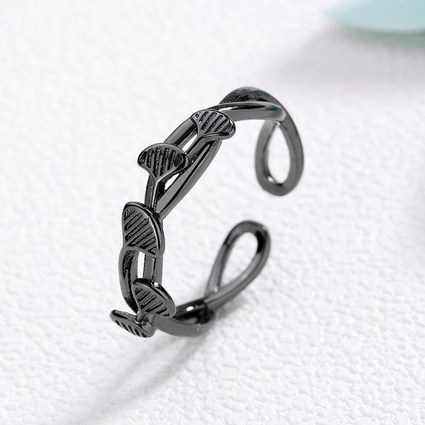 trendy female male leaf thin ring charm 14kt black gold open engagement punk hollow branches wedding rings for women men, Slivery;golden
trendy female male leaf thin ring charm 14kt black gold open engagement punk hollow branches wedding rings for women men, Slivery;golden