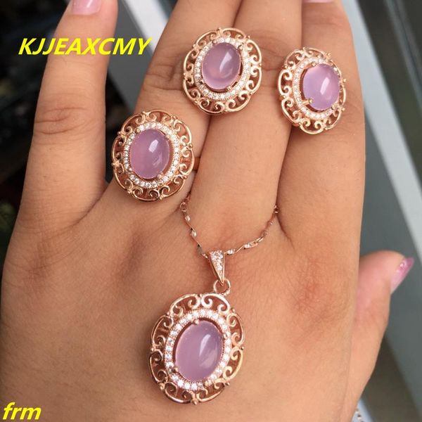 fine jewelry, 925 sterling silver inlaid natural furongshi ring pendant earrings female models 3 sets of wholesale bracelet, & necklace, Black
fine jewelry, 925 sterling silver inlaid natural furongshi ring pendant earrings female models 3 sets of wholesale bracelet, & necklace, Black