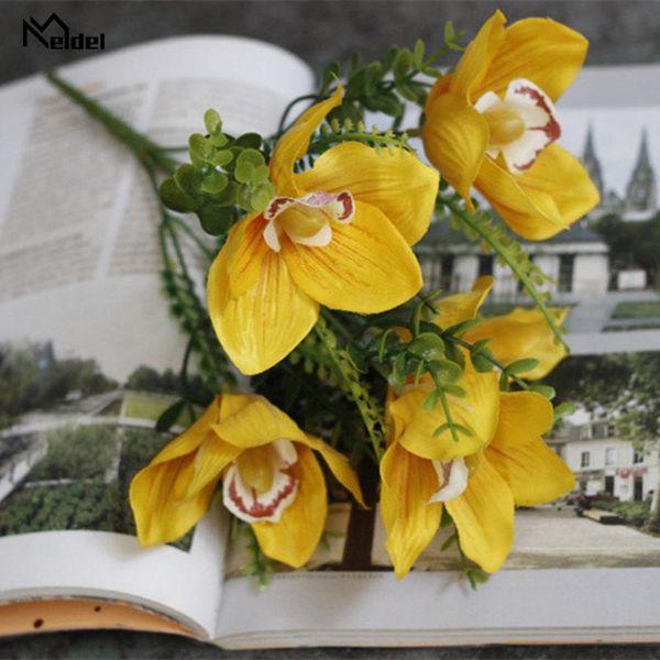 wedding flowers meldel orchid silk flower bunch white pink artificial birthday home decor accessories fake 5 heads
wedding flowers meldel orchid silk flower bunch white pink artificial birthday home decor accessories fake 5 heads