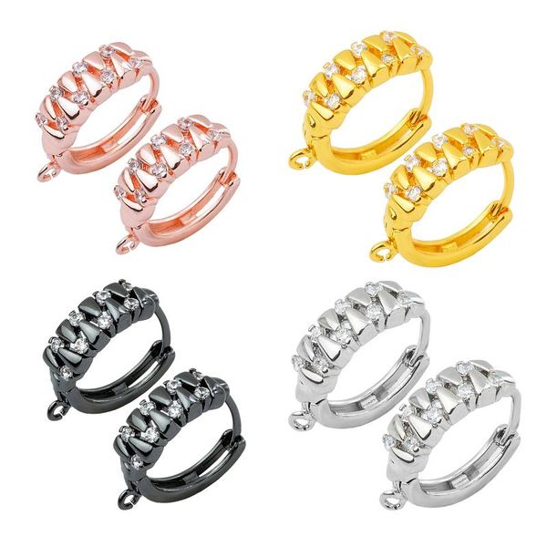 1pair earring findings earrings clasps hooks fittings diy jewelry making alloy hook drop earrings accessories zircon earings, Golden;silver
1pair earring findings earrings clasps hooks fittings diy jewelry making alloy hook drop earrings accessories zircon earings, Golden;silver