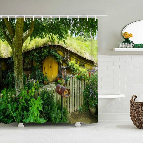 shower curtains beautiful natural forest small house landscape curtain 3d print waterproof fabric bathroom bath screen with hook
shower curtains beautiful natural forest small house landscape curtain 3d print waterproof fabric bathroom bath screen with hook