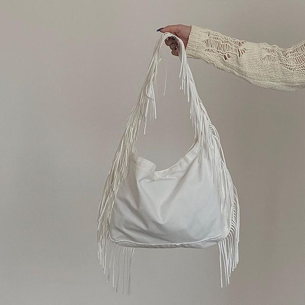 evening bags women large capacity travel package women's fringed canvas totes solid tassels cross body bag simple shoulder messenger
evening bags women large capacity travel package women's fringed canvas totes solid tassels cross body bag simple shoulder messenger