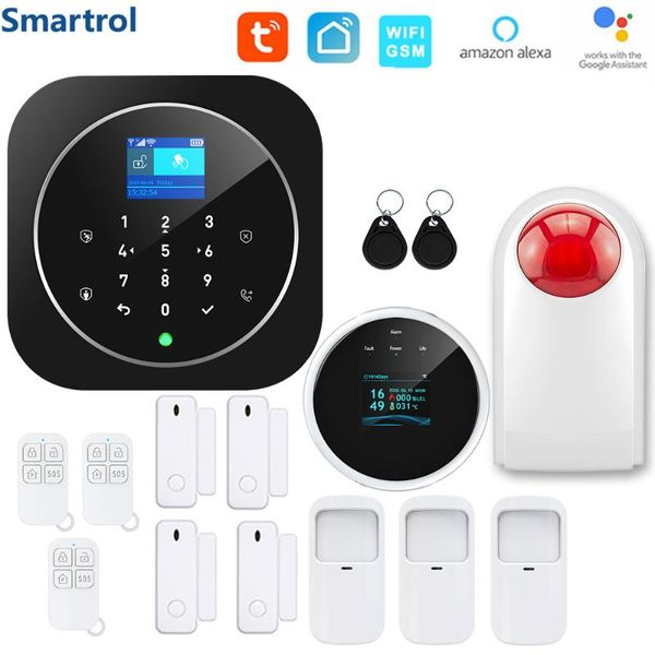 alarm systems wireless wifi tuya app smart gsm system lcd touch keyboard intercom remote control autodial siren sensor burglar kit
alarm systems wireless wifi tuya app smart gsm system lcd touch keyboard intercom remote control autodial siren sensor burglar kit