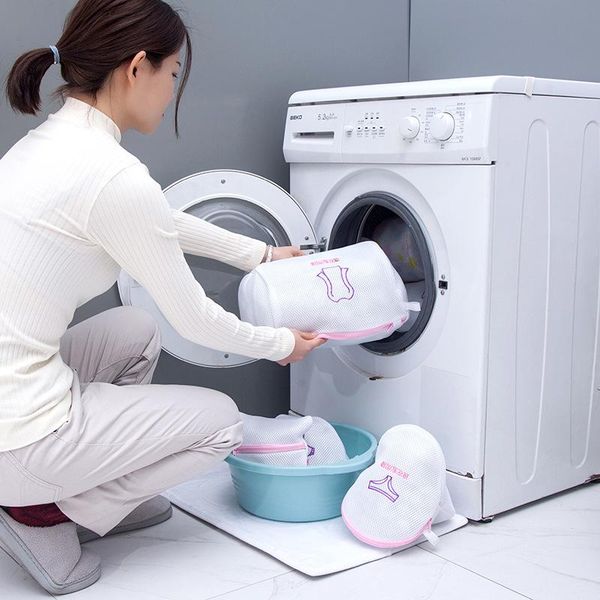 bra washing underwear cleaning bag machine thickening mesh laundry bags prevent clothes deformation home organizer 1pc
bra washing underwear cleaning bag machine thickening mesh laundry bags prevent clothes deformation home organizer 1pc