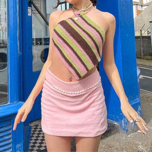 two-piece suits sleeveless swimsuit halter crochet bikini crop for women festival backless knitted cropped feminino beach cove
two-piece suits sleeveless swimsuit halter crochet bikini crop for women festival backless knitted cropped feminino beach cove