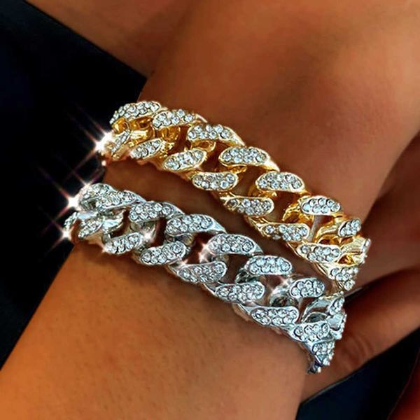 women's stainless steel bracelet, new fashion classic chain, chain width, drilling flash, lovers at hand, jewelry gifts, Golden;silver
women's stainless steel bracelet, new fashion classic chain, chain width, drilling flash, lovers at hand, jewelry gifts, Golden;silver