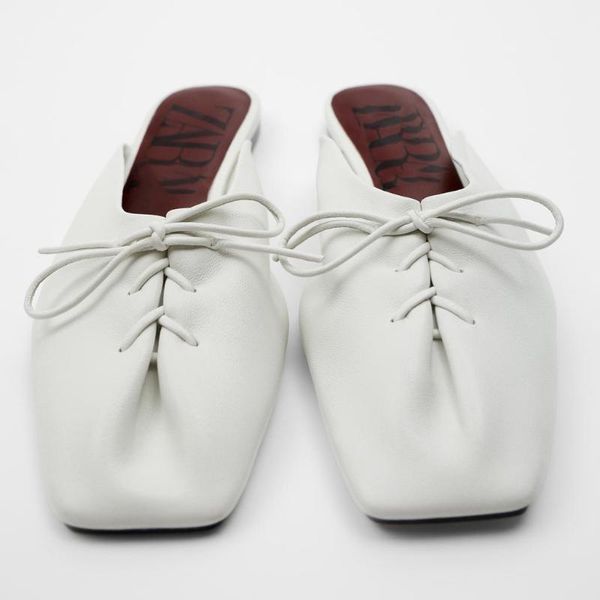 slippers brand white square head bowknot decorated sheepskin women's shoes simple comfortable muller all-match sandals women, Black
slippers brand white square head bowknot decorated sheepskin women's shoes simple comfortable muller all-match sandals women, Black
