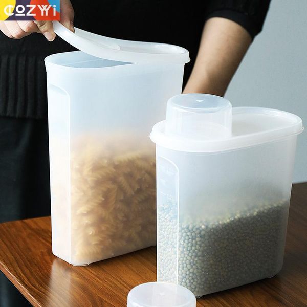 storage bottles & jars 1.7l/2.3l food container japan style kitchen grain rice recipientes household sealed tank
storage bottles & jars 1.7l/2.3l food container japan style kitchen grain rice recipientes household sealed tank