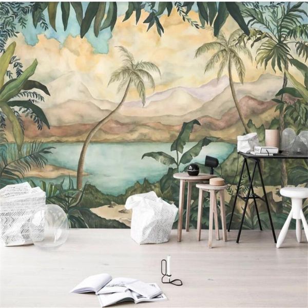 customized 3d wallpaper mural modern retro nostalgic rainforest idyllic coconut tree landscape background wall luxury decoration wallpapers
customized 3d wallpaper mural modern retro nostalgic rainforest idyllic coconut tree landscape background wall luxury decoration wallpapers