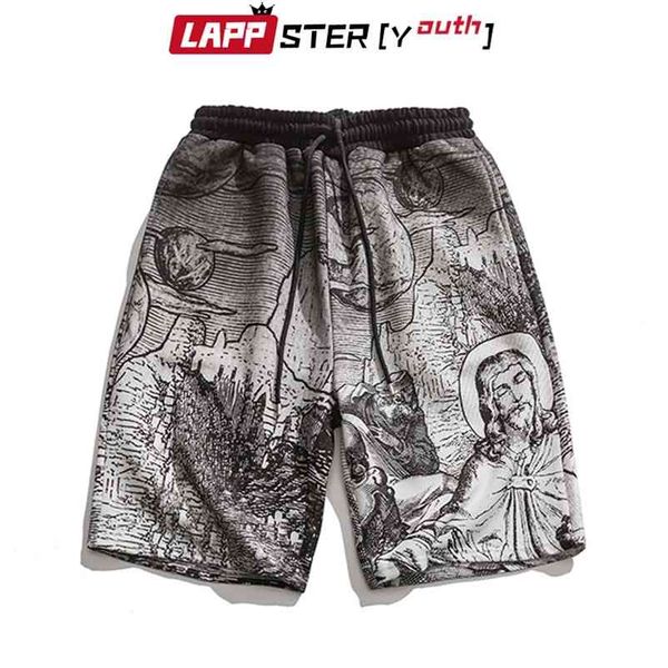 men jeapanese streetwear jesus sweat shorts summer cotton running high waist basketball 210420, White;black
men jeapanese streetwear jesus sweat shorts summer cotton running high waist basketball 210420, White;black