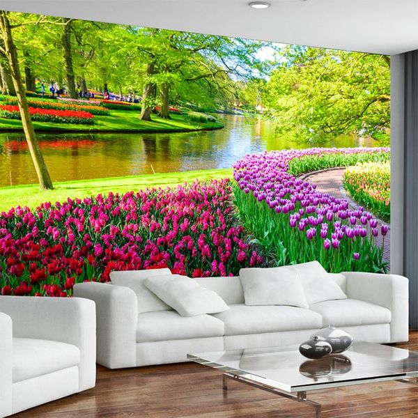 wallpapers custom 3d large mural fresh natural scenery tulip wall cloth fresco living room tv sofa background home decor paper
wallpapers custom 3d large mural fresh natural scenery tulip wall cloth fresco living room tv sofa background home decor paper