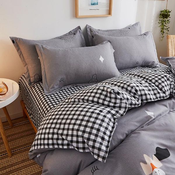 bedding sets all-cotton snowman four-piece thickening 100% cotton bed sheet of quilt cover fashion set
bedding sets all-cotton snowman four-piece thickening 100% cotton bed sheet of quilt cover fashion set