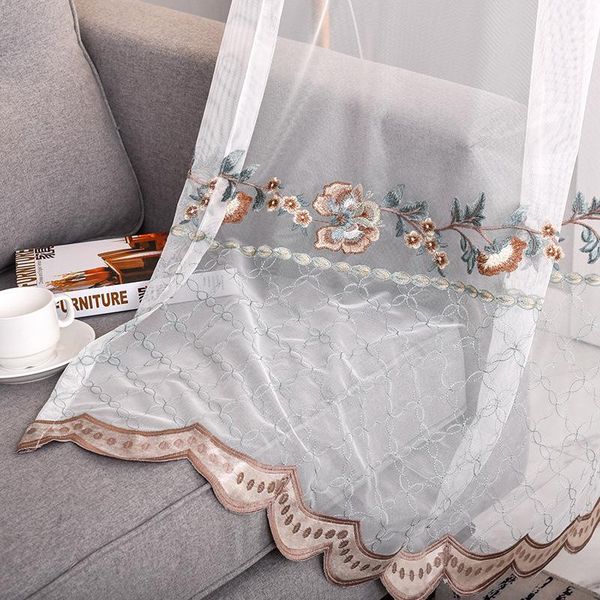 curtain & drapes embroidered white tulle curtains for living room european voile sheer bedroom lace window treatment decor
curtain & drapes embroidered white tulle curtains for living room european voile sheer bedroom lace window treatment decor