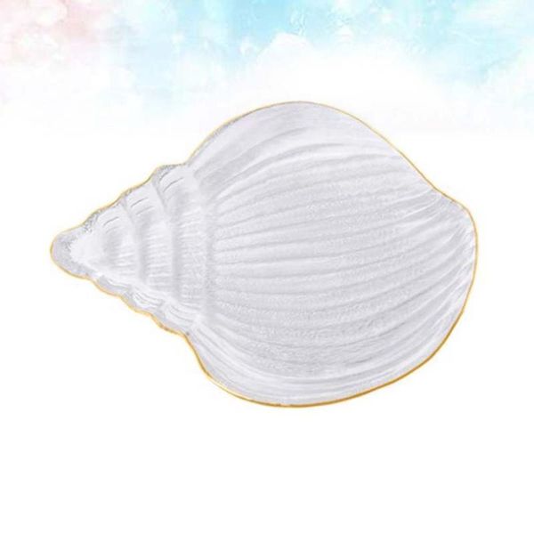 storage bottles & jars 1pc ocean style glass dessert plate container snack for home (sea snail shape design golden edge)
storage bottles & jars 1pc ocean style glass dessert plate container snack for home (sea snail shape design golden edge)