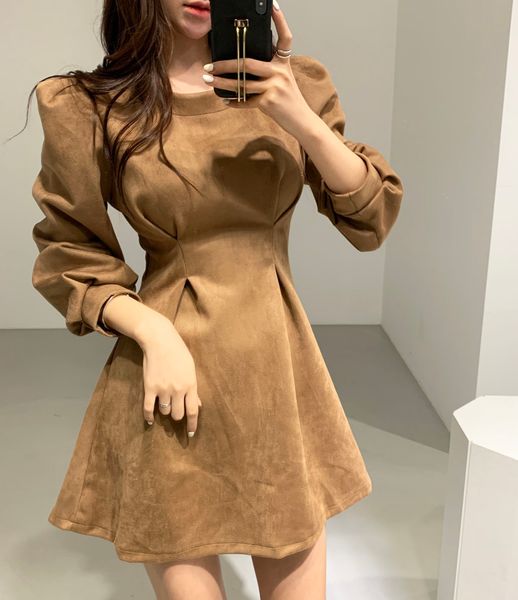 korea chic elegant light mature woman autumn winter temperament retro waist slim round neck mini dress women full 923c 210420, Black;gray
korea chic elegant light mature woman autumn winter temperament retro waist slim round neck mini dress women full 923c 210420, Black;gray