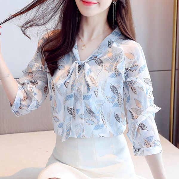 chiffon shirt summer women blusas mujer de moda short sleeve floral off-shoulder flowers bow neck 996e 210420, White
chiffon shirt summer women blusas mujer de moda short sleeve floral off-shoulder flowers bow neck 996e 210420, White