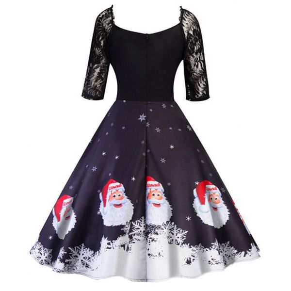 v-neck winter christmas dress women cartoon bodycon dresses europe style lace a-line print vintage fall clothes 2021 casual, Black;gray
v-neck winter christmas dress women cartoon bodycon dresses europe style lace a-line print vintage fall clothes 2021 casual, Black;gray