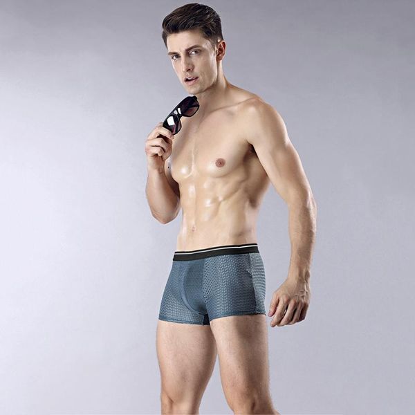 underpants 4 pcs/lot ice mesh breathable comfortable male man pack shorts boxers underwear men's panties, Black;white 
underpants 4 pcs/lot ice mesh breathable comfortable male man pack shorts boxers underwear men's panties, Black;white