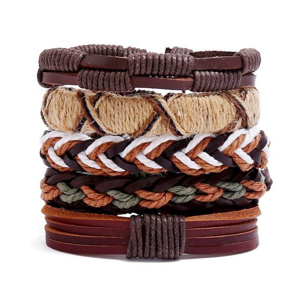 charm bracelets western style vintage punk leather bracelet/bangle diy, 5pcs/set, Golden;silver
charm bracelets western style vintage punk leather bracelet/bangle diy, 5pcs/set, Golden;silver