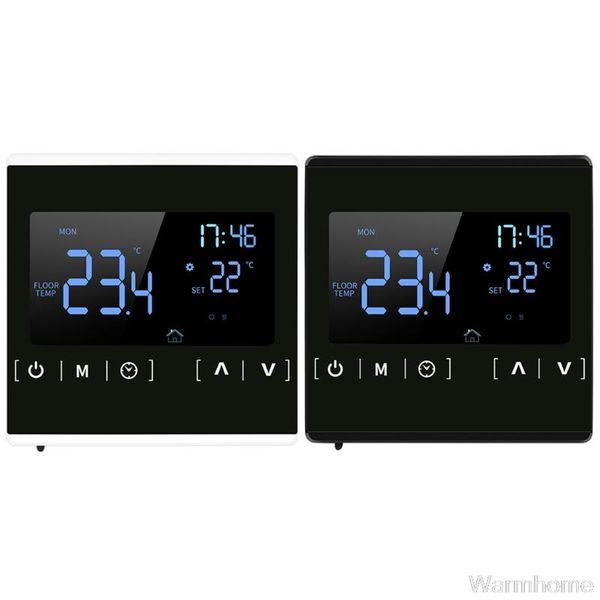 smart home control 110v 120v 220v 230v touch screen electric heating room thermostat temperature controller thermoregulator 16a floor heat o
smart home control 110v 120v 220v 230v touch screen electric heating room thermostat temperature controller thermoregulator 16a floor heat o