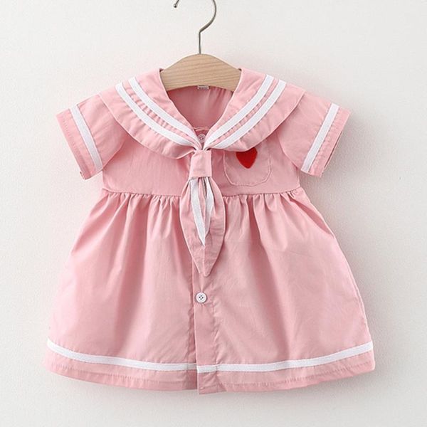 girl's dresses arrival kids dress for girl 2021 summer sailor collar cotton casual children clothing, Red;yellow
girl's dresses arrival kids dress for girl 2021 summer sailor collar cotton casual children clothing, Red;yellow