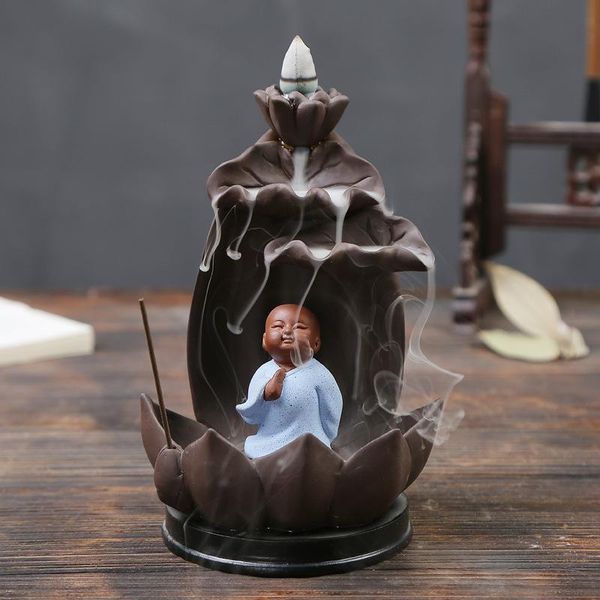 sachet bags lovely little monk waterfall backflow incense burner ceramic buddha smell aromatic home office holder
sachet bags lovely little monk waterfall backflow incense burner ceramic buddha smell aromatic home office holder