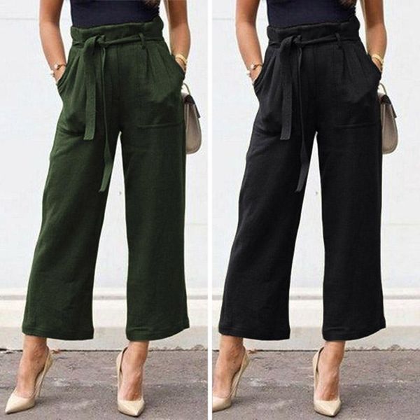 women's pants & capris elegant lady office ol 2022 oversized women ruffles high waist long casual solid belted trousers streetwear, Black;white
women's pants & capris elegant lady office ol 2022 oversized women ruffles high waist long casual solid belted trousers streetwear, Black;white