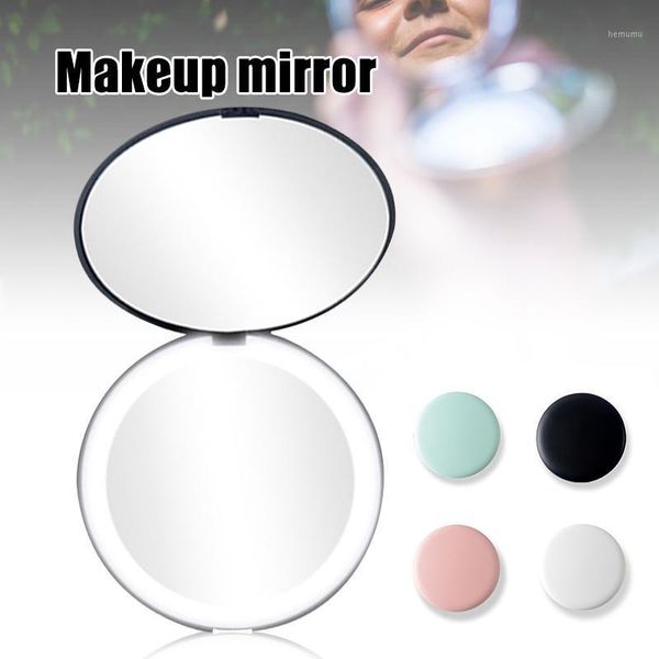 mini portable makeup mirror with led light double sided folding 2x magnification round 90mm t6 compact mirrors1
mini portable makeup mirror with led light double sided folding 2x magnification round 90mm t6 compact mirrors1