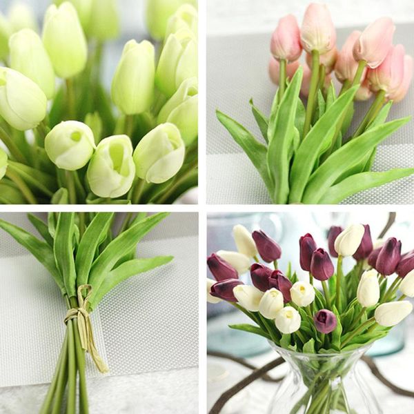 decorative flowers & wreaths artificial fake tulip pu mini tulips simulation flower real-touch home art wedding party decor
decorative flowers & wreaths artificial fake tulip pu mini tulips simulation flower real-touch home art wedding party decor