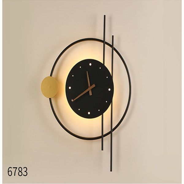 nordic art deco black gold ring metal clock led wall lamp industrial loft corridor aisle stairs sconce living room lights
nordic art deco black gold ring metal clock led wall lamp industrial loft corridor aisle stairs sconce living room lights