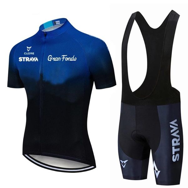 strava-cycling clothing bib shorts and set with gel pad for outdoor mountain biking, 2021 racing sets, Black;blue
strava-cycling clothing bib shorts and set with gel pad for outdoor mountain biking, 2021 racing sets, Black;blue