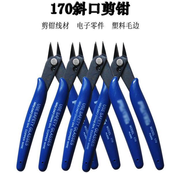 170 model scissors blue thin mouth pliers electronic components cutting plastic nozzle
170 model scissors blue thin mouth pliers electronic components cutting plastic nozzle