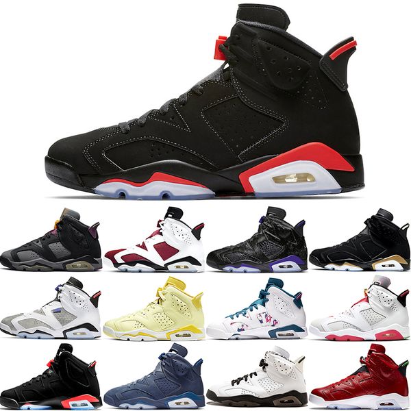 2021 basketball shoes 6s for men 6 aleali may black infrared bordeaux carmine dmp flint floral hare tech chrome tinker outdoor trainers snea, White;red
2021 basketball shoes 6s for men 6 aleali may black infrared bordeaux carmine dmp flint floral hare tech chrome tinker outdoor trainers snea, White;red