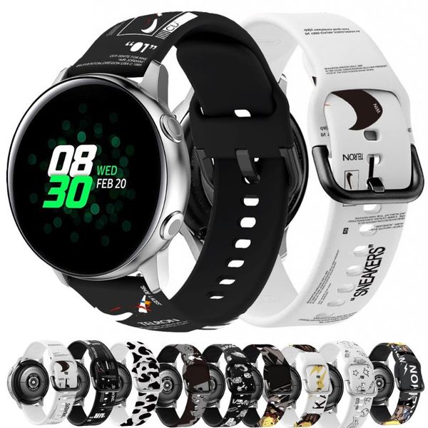 watch bands silicone watchbands for samsung galaxy watch3 4 41mm 45mm 42mm smart bracelet huawei 2 gt2 pro sport print strap, Black;brown
watch bands silicone watchbands for samsung galaxy watch3 4 41mm 45mm 42mm smart bracelet huawei 2 gt2 pro sport print strap, Black;brown