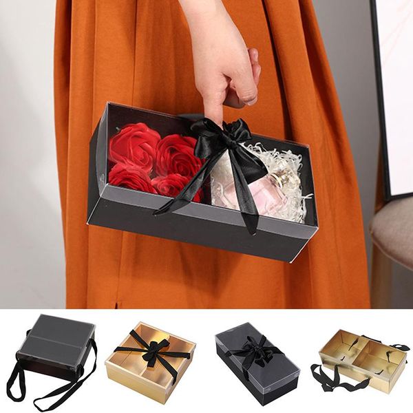 black gold color flower gift box 2 grids square rectangular shape paper birthday wedding wrapping supplies wrap
black gold color flower gift box 2 grids square rectangular shape paper birthday wedding wrapping supplies wrap