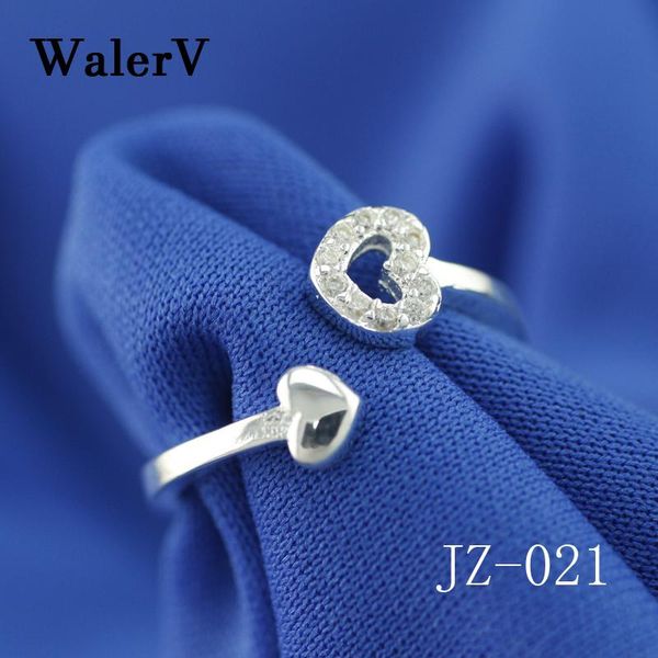 wedding rings walerv sterling ring love heart shape cubic zircon resizable open for women jewelry gifts finger, Slivery;golden
wedding rings walerv sterling ring love heart shape cubic zircon resizable open for women jewelry gifts finger, Slivery;golden