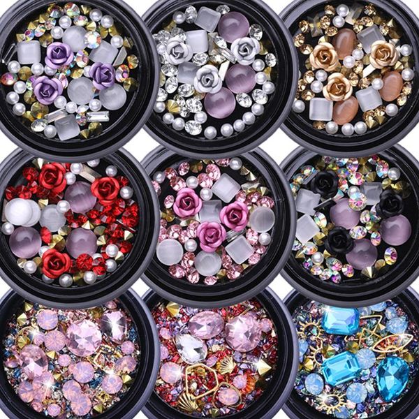 nail art decorations muti-size glitter crystals pearls metal twisted bar beads frosted heart 3d rhinestones gems decor manicures diy tips, Silver;gold
nail art decorations muti-size glitter crystals pearls metal twisted bar beads frosted heart 3d rhinestones gems decor manicures diy tips, Silver;gold