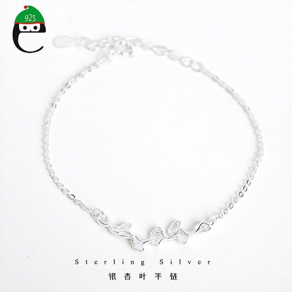 link, chain elfoplatasi 100% 925 solid real sterling silver ginkgo biloba leaves bracelet for women wife girls lady ol jewelry ed309, Black
link, chain elfoplatasi 100% 925 solid real sterling silver ginkgo biloba leaves bracelet for women wife girls lady ol jewelry ed309, Black