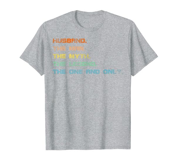 mens husband the man the myth the legend shirt gift for hubby men t-shirt, White;black
mens husband the man the myth the legend shirt gift for hubby men t-shirt, White;black