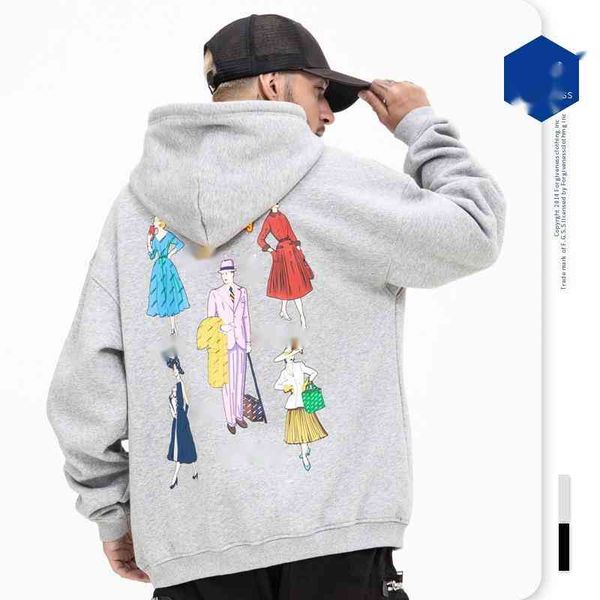 fg menswear | 2021 autumn and winter new fashion brand song yaxuan same oil painting animation cartoon character hooded sweater, Black
fg menswear | 2021 autumn and winter new fashion brand song yaxuan same oil painting animation cartoon character hooded sweater, Black