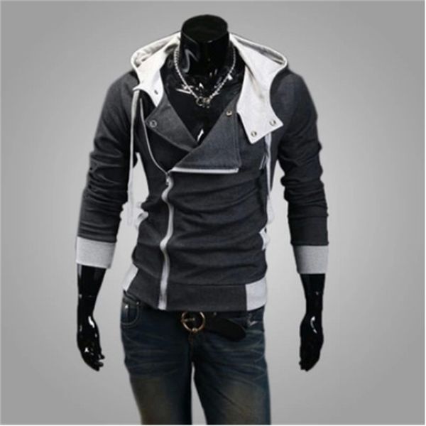 men's hoodies autumn and winter style long sleeve hooded slim solid color sweater, Black
men's hoodies autumn and winter style long sleeve hooded slim solid color sweater, Black