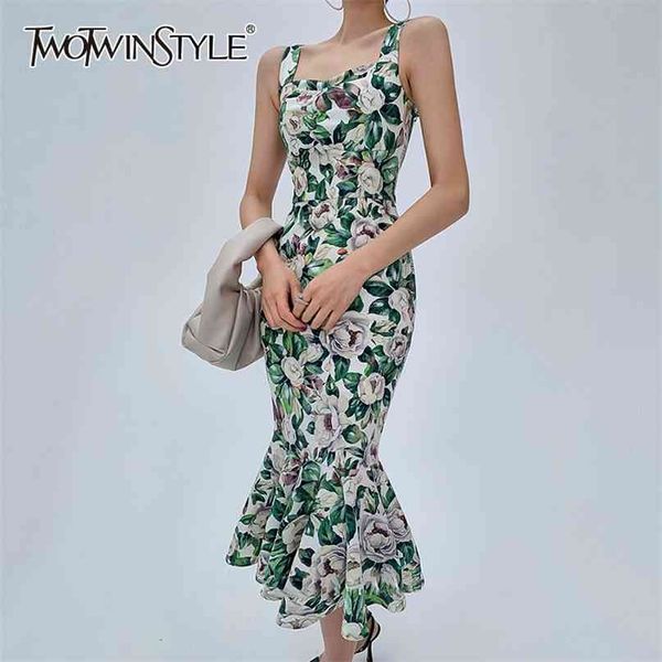 vintage print slim dress for women square collar sleeveless high waist floral trumpet dresses female fashion 210520, Black;gray
vintage print slim dress for women square collar sleeveless high waist floral trumpet dresses female fashion 210520, Black;gray